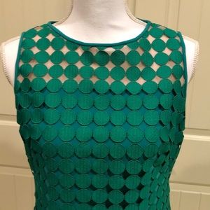 Ralph Lauren Green dress, fully lined, size 8